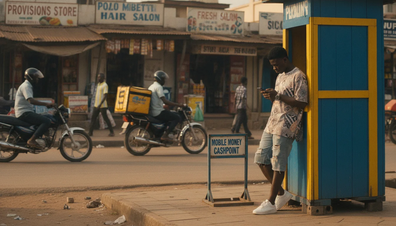 Street scene in Accra, Ghana