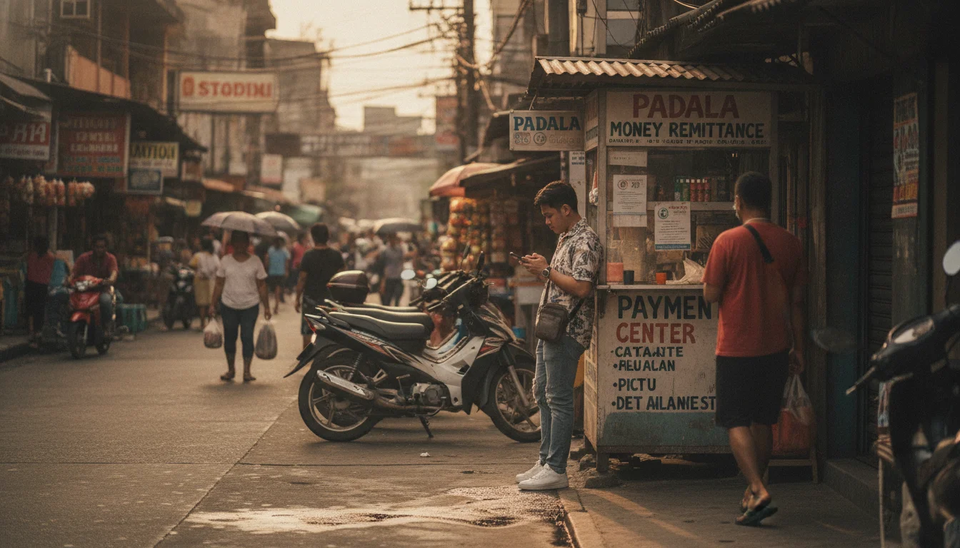 Street scene in Manila, the Philippines